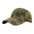 thumbnail image 1 of Domzest Camo Quick Drying Baseball Cap Sun Hats Unstructured Athletic Mesh Lightweight Running Golf Cap for Both Women & Men Ginger, 1 of 3