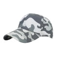 thumbnail image 1 of Domzest Camo Quick Drying Baseball Cap Sun Hats Unstructured Athletic Mesh Lightweight Running Golf Cap for Both Women & Men White, 1 of 3