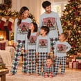 thumbnail image 1 of Domzest Family Matching Christmas Pajama Sets Long Sleeve Xmas Printed Sleepwear & Pjama Pants Cute Holiday Family Pjs Sets, 1 of 5