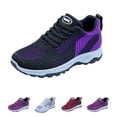 thumbnail image 1 of Domzle 12 Hour Shift Shoes For Women Wide Toe Box Slip On Walking Sneakers,Orthopedic Air Cushion Shoes With Arch Support For All-Day Standing Black 40, 1 of 5