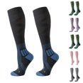 thumbnail image 1 of Domzle Compression Socks - Compression Socks Women & Men Circulation - for Running,Athletic Black, 1 of 5