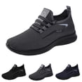 thumbnail image 1 of Domzle Men Orthopedic Shoes with Arch Support Slip On Wide Width Sneakers Non-Slip Sole Lightweight Athletic Sneakers with Breathable Mesh Outdoor Workout Sneaker Walking and All-Day Comfort Black, 1 of 7