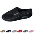 thumbnail image 1 of Domzle Shoes for Women Orthopedic Slip-On Walking Shoes with Cushion Comfort Slip On Shoes with Arch Support Breathable Knit Upper Casual Walking Shoes Black, 1 of 4