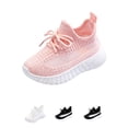 thumbnail image 1 of Domzle Shoes for Boys and Girls Walking Sock Shoes Infant Sneakers Boy Girl Tennis Shoe Brethable Pink, 1 of 5