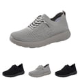 thumbnail image 1 of Domzle Slip On Sneakers Comfortable All-Day Wear, Hands Free Convenience, Mens Walking Shoes with Arch Support, Wide Toe Box Available Gray, 1 of 6