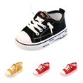 thumbnail image 1 of Domzle Toddler Sneakers Boys Girls Sneakers Little Kids Canvas Shoes with Soft Sole Breathable Walking Shoes Unisex Child Causal Running Shoes, 1 of 5