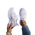 thumbnail image 1 of Domzle Wide Toe Box Shoes Women Extra Wide Width Sneakers Air Cushion Road Running Shoes Ultra Light Tennis Gym Workout Training Shoes Breathable Walking Shoes with Arch Support Pink, 1 of 9