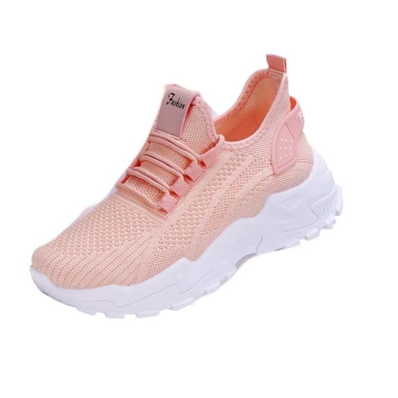 Domzle Wide Toe Box Shoes Women Non-Slip Wide Width Sneaker Ultra Light Extra Wide Road Running Shoes Breathable Tennis Walking Gym Workout Trainer Orange 40
