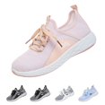 thumbnail image 1 of Domzle Women'S Slip On Walking Shoes Wide Cushion Running Tennis Shoes With Arch Support Insole Nursing Workout Gym Athletic Fashion Sneakers Pink 39, 1 of 8
