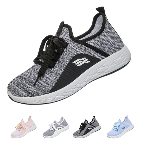 Domzle Women'S Slip On Walking Shoes Wide Cushion Running Tennis Shoes With Arch Support Insole Nursing Workout Gym Athletic Fashion Sneakers Black 41
