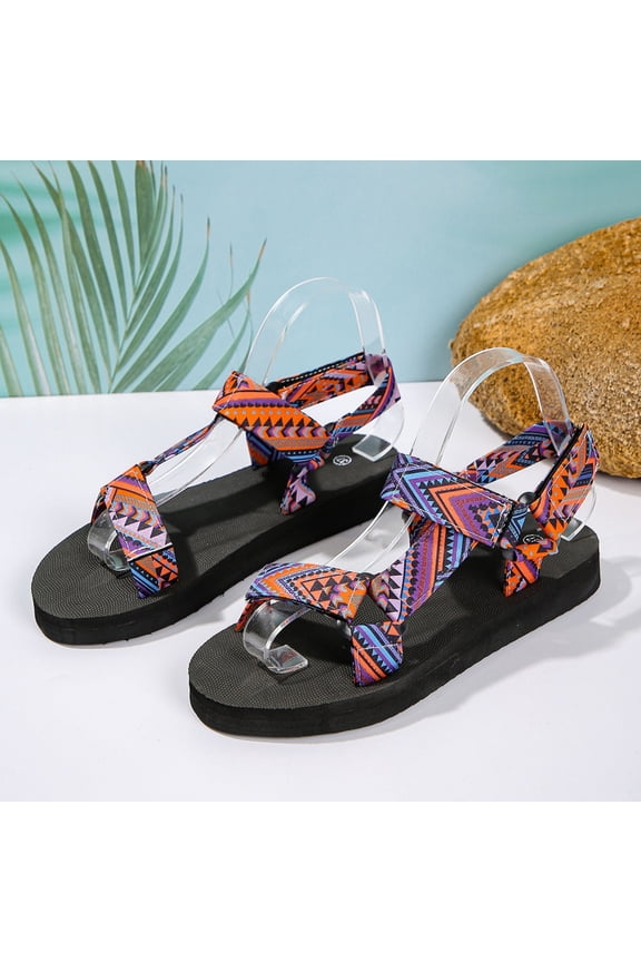 Women's Original Sandals Comfortable Quick-Drying Casual Sport Sandal Walking Hiking Water Sandals With Arch Support Multicolor 6 Wide