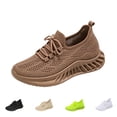 thumbnail image 1 of Domzle Women's Walking Shoes Slip On Tennis Sneakers Gym Workout Lightweight Non Slip Mesh Breathable Running Shoes for Women Black, 1 of 7