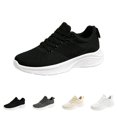 thumbnail image 1 of Domzle Womens Sneakers Lightweight Tennis Walking Shoes Sports Running Shoes for Woman Mesh Breathable Gym Fashion Sneakers Athletic Comfortable Casual Black, 1 of 9