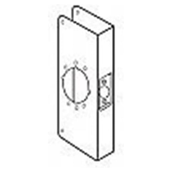 Don 81-Cw 10b Wrap-Around For Cylindrical Lock 2.125 In