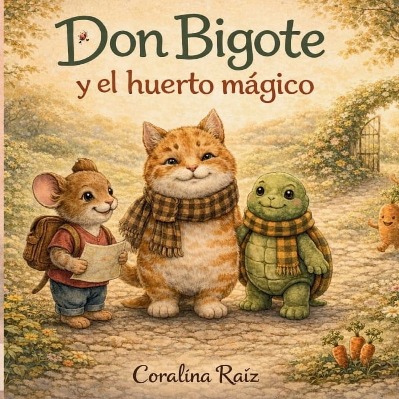 Don Bigote y el Huerto MÃ¡gico, (Paperback)
