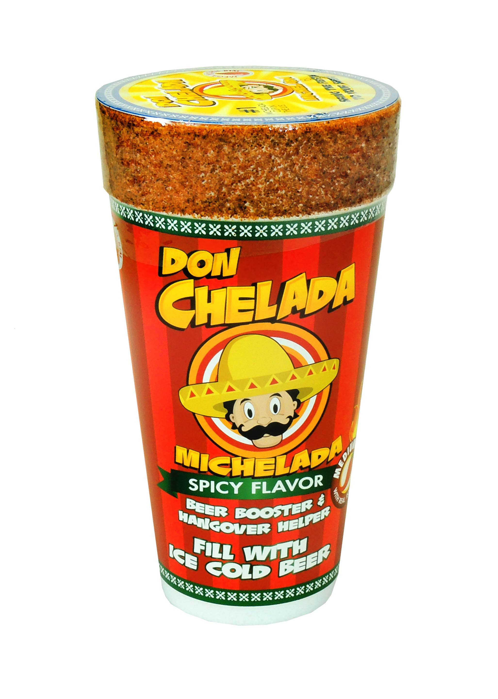 Don Chelada , Michelada Cup Spicy 24-oz , Count 12 - Beer Salt / Grab Varieties & Flavors