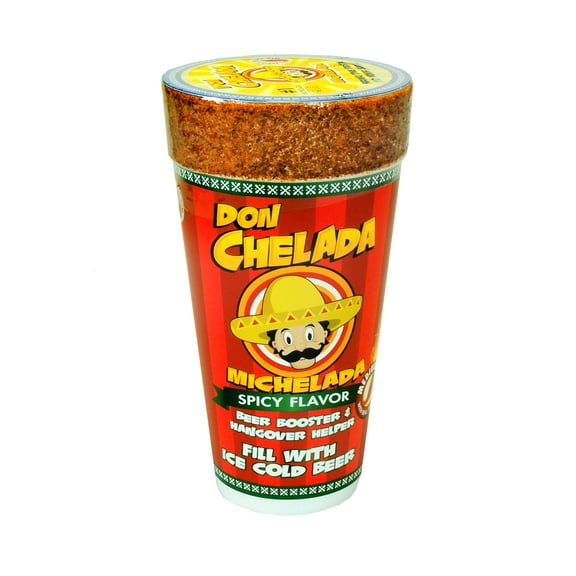 Don Chelada, Michelada Cup Spicy 24 oz, Count 12 - Beer Salt / Grab Varieties & Flavors