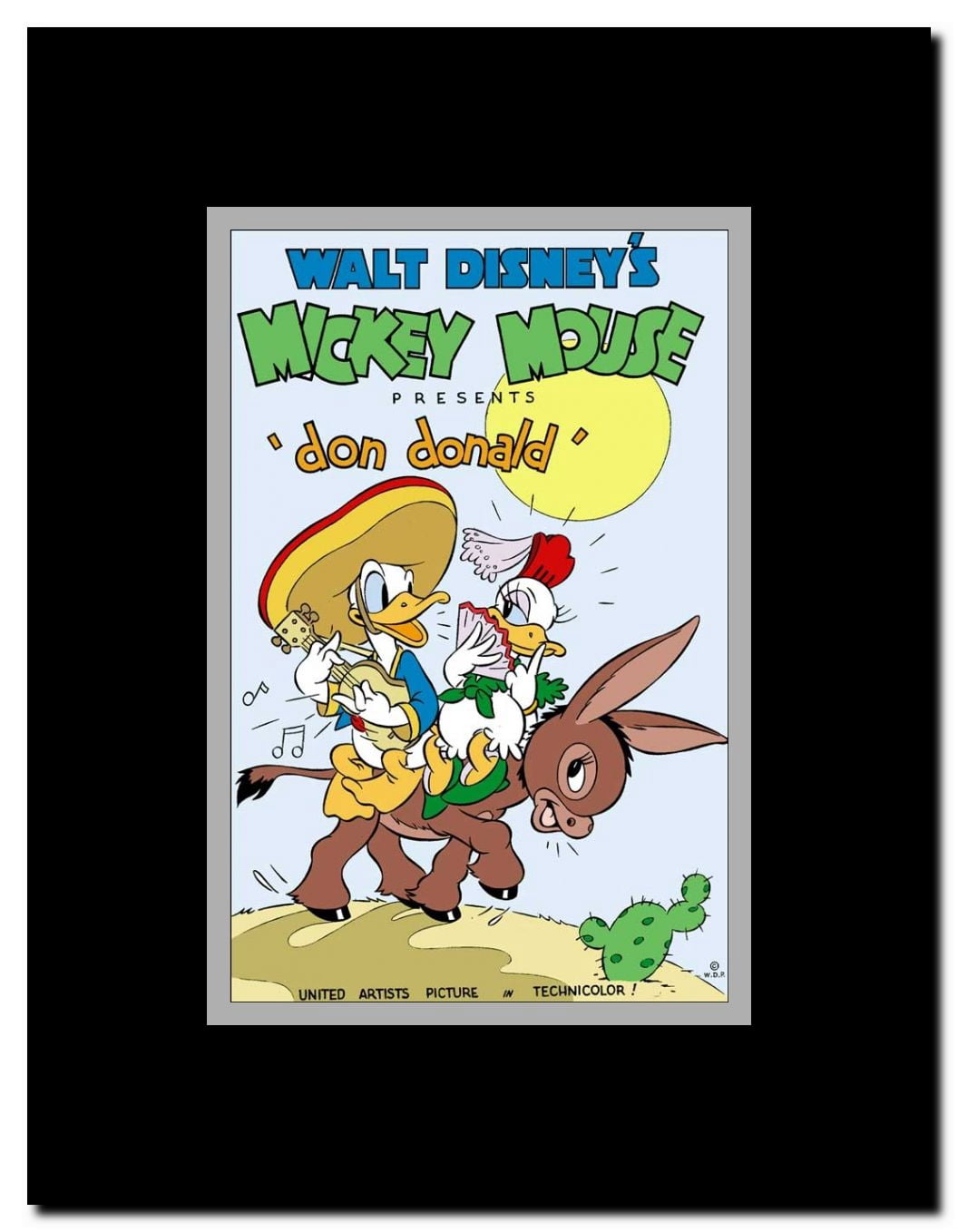 Don Donald Framed Movie Poster