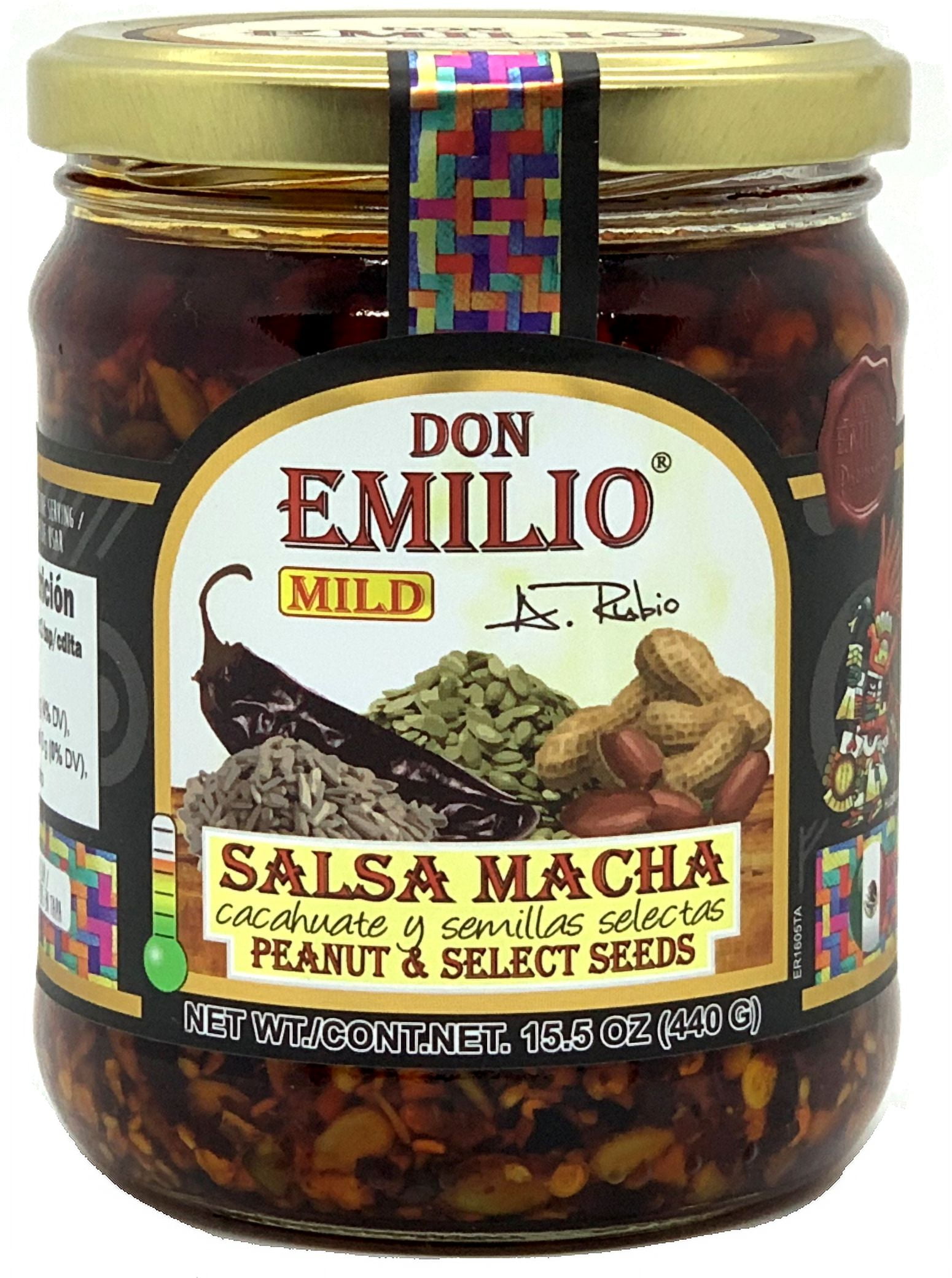 Don Emilio Salsa Macha with Peanut & Select Seeds MILD