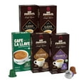 thumbnail image 1 of Don Francisco's and Cafe La Llave Espresso Capsule Variety Pack - 50 Recyclable Aluminum Pods Compatible with Nespresso Originalline - Premium Coffee with 4 Flavors and Intensities, 1 of 6