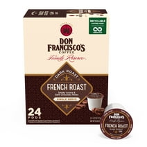Don Francisco's Coffee French Dark Roast K-Cup Compatible Coffee Pods, 24 Ct