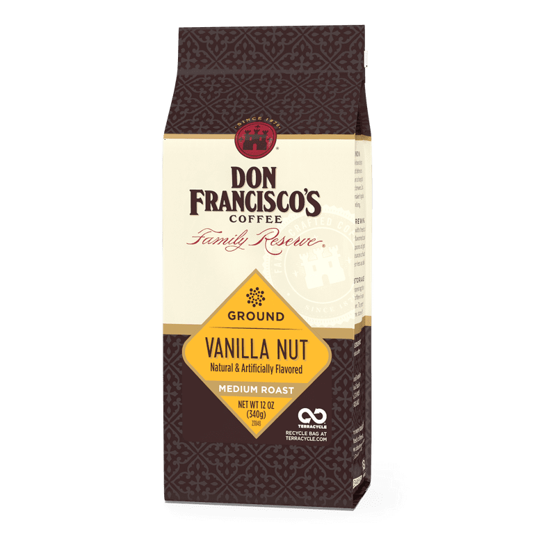 Don Francisco's Vanilla Nut Medium Roast Coffee - Single Serve