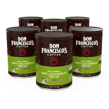 Don Francisco's Decaf 100% Colombia Supremo Ground Coffee, 12 oz., 6 Ct
