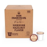 Don Francisco's Hawaiian Hazelnut Coffee Pods, Medium Roast, 55ct