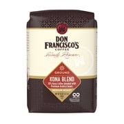 Don Francisco's Kona Blend Ground Coffee, Medium Roast, 18 OZ Bag