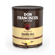Don Francisco's Premium Medium Roast Vanilla Nut 100% Arabica Ground Coffee, 10 oz Can