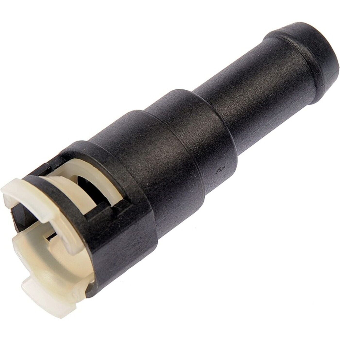 Black Plastic Straight Heater Hose Connector for Trucks & SUVs