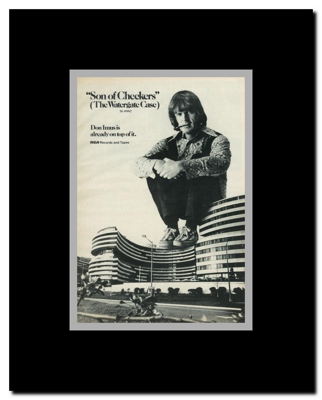 Don Imus Framed Movie Poster