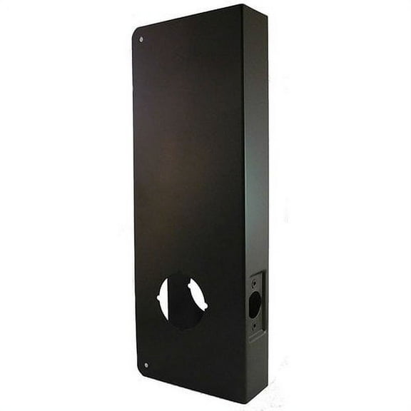 Don-Jo 14-CW 22 Gauge Stainless Steel Classic Wrap-Around Plate, Oil Rubbed Bronze Finish, 5" Width x 14" Height, for Simplex 1000 Series and Alarm Lock 3000 Series