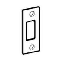 Don-Jo DS234605 1-1/8" x 2-3/4" Replacement Deadbolt Strike Bright Brass Finish