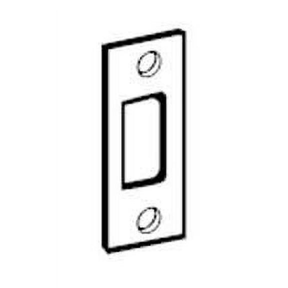 Don-Jo DS234605 1-1/8" x 2-3/4" Replacement Deadbolt Strike Bright Brass Finish