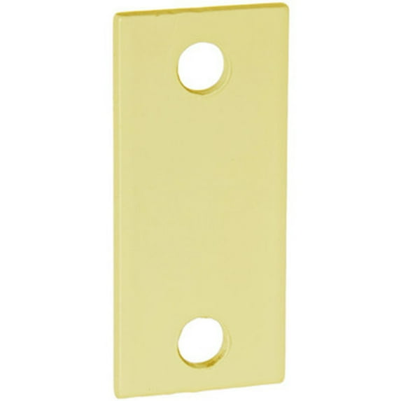 Don-Jo EF161BP 1-1/8" x 2-1/4" 161 Cut Out Filler Plate Brass Plated Finish