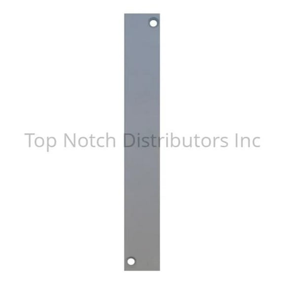 Don-Jo EF634PC 1 x 6.75 in. Flush Bolt Cut Out Filler Plate - Prime Coat Finish