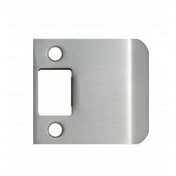Don-Jo El-202 2-3/4" X 2" Extended Lip Strike Plate - Silver