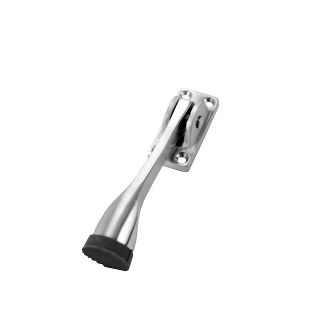 Don-Jo Manufacturing 1465-626 4 in. Brushed Chrome Kick Down Door Stop