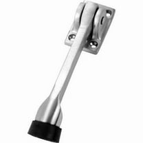 Don-Jo Manufacturing 1467-626 5 in. Brushed Chrome Kick Down Door Stop