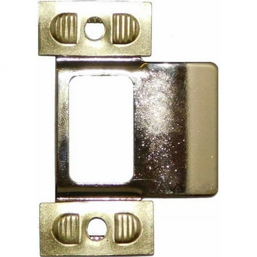 Don-Jo Manufacturing 9450-BP Brass Plated Adjustable T Door Strikes