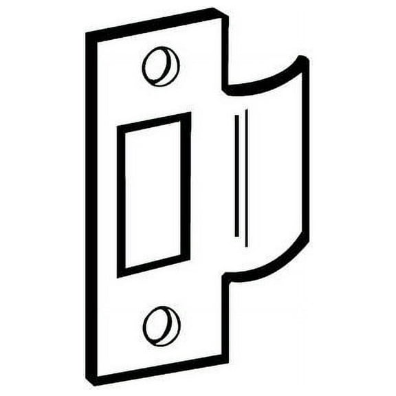 Don-Jo TS234630 2-3/4" x 1-1/8" T Strike Satin Stainless Steel Finish