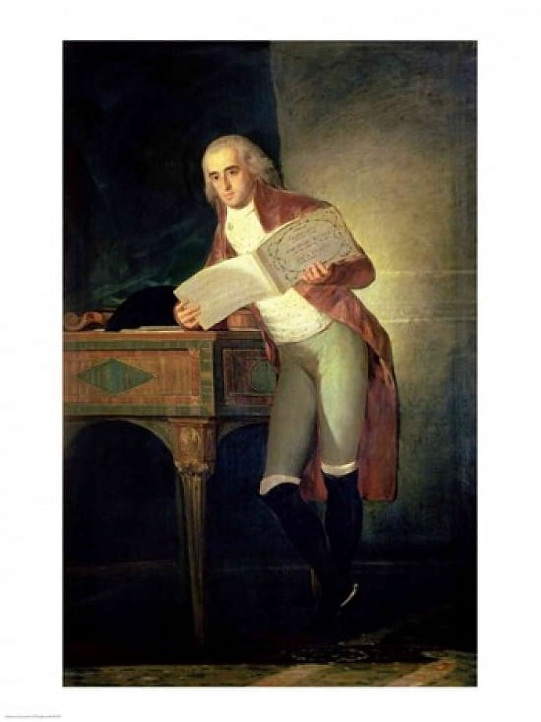 Don Jose Alvarez de Toledo y Gonzaga Canvas Art - Francisco De Goya (18 x 24)