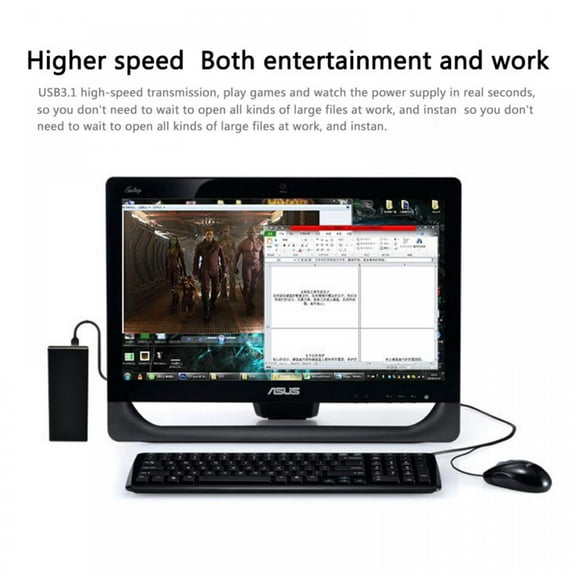 Lorddream PCI-E To USB 3.0 Type C +4 Type A Expansion Card - Interface USB 3.0 5-Port Express Card Desktop with 15 Pin SATA Power Connector