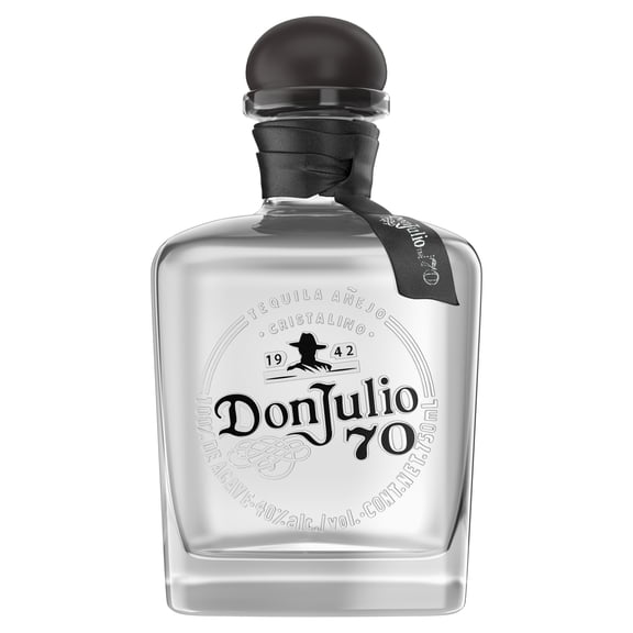Don Julio 70 Tequila Anejo Cristalino, 750 mL, 40% ABV