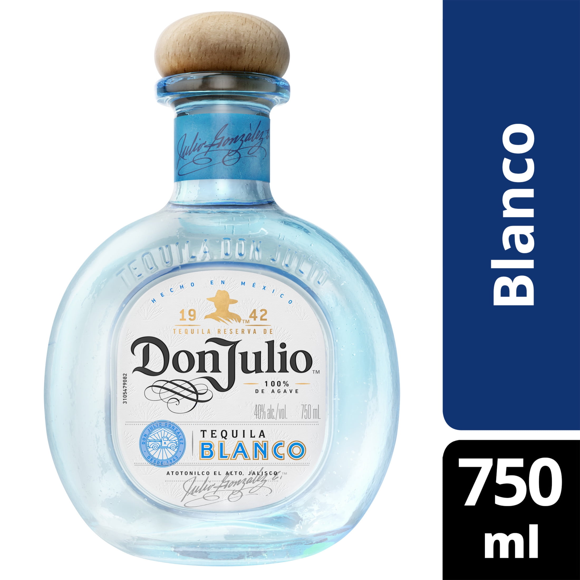 Don Julio Blanco Tequila, 750 mL, 40% ABV - Walmart.com Don Julio Blanco Tequila, 750 mL, 40% ABV - Walmart.com