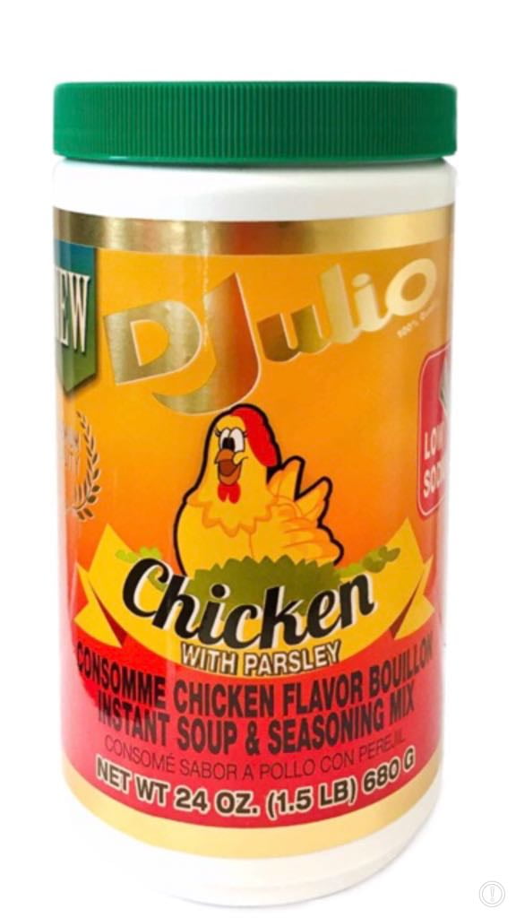 Don Julio LowSodium Chicken Bouillon With Parsley Consome de Pollo