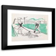 thumbnail image 1 of Don Lambo 14x12 Black Modern Framed Museum Art Print Titled - Getting to Know the Virgin Islands Pl8 (1959), 1 of 5