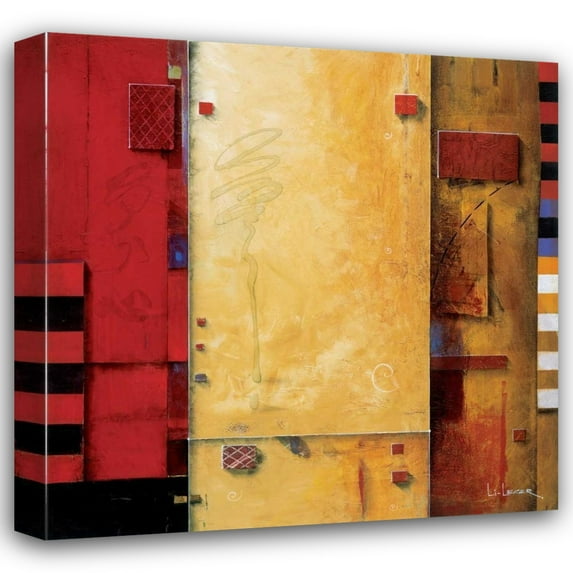 Don Li-Leger 15x15 Gallery Wrapped Canvas Wall Art Titled - Joie de Vie