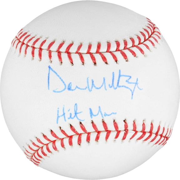 Don Mattingly Autographed Baseball with "Hitman" Inscription - Fanatics Authentic Certified